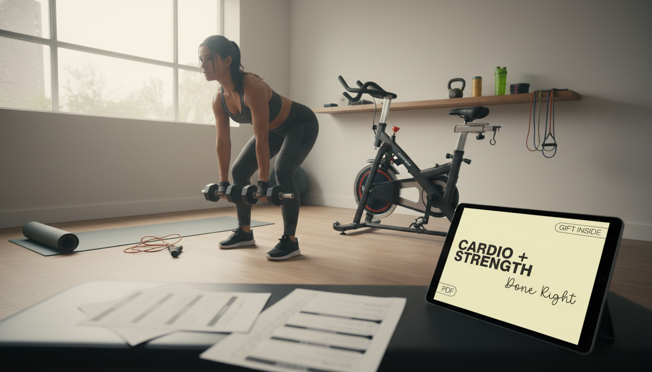 How to Combine Cardio and Strength Without Burning Out